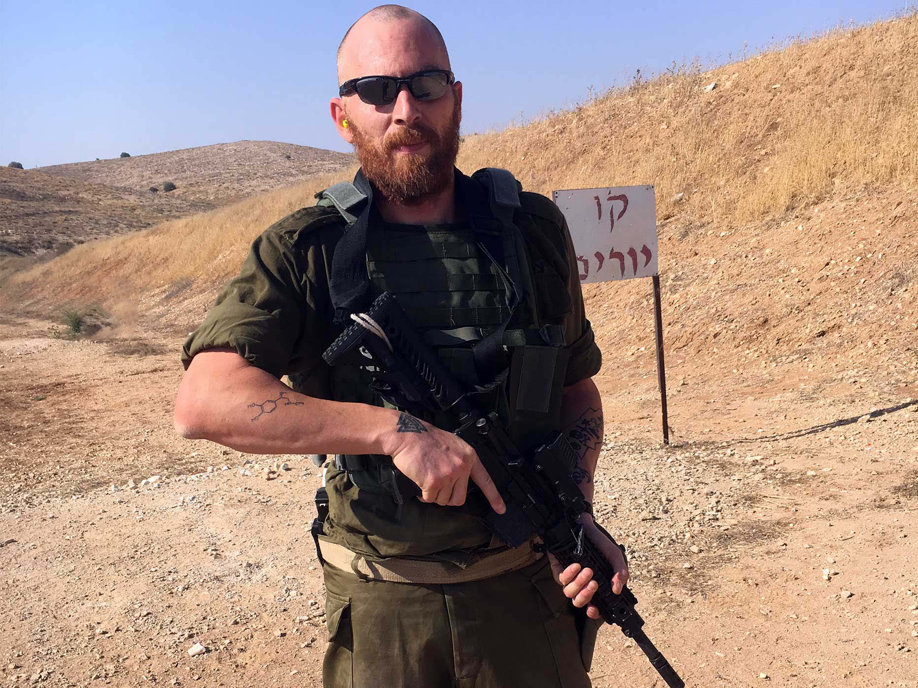 daniele cattaneo addestramento in israele tiro operativo